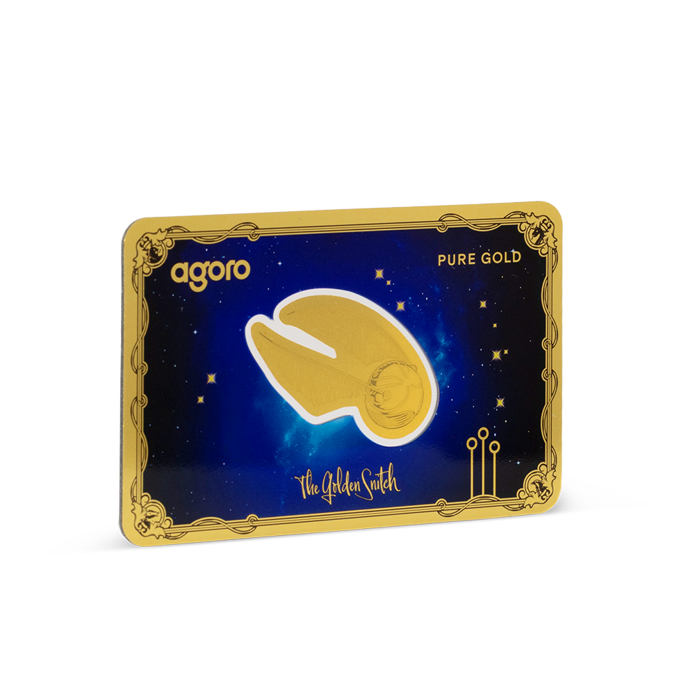 HARRY POTTER™ The Golden Snitch Pure Gold Collectible Agoro