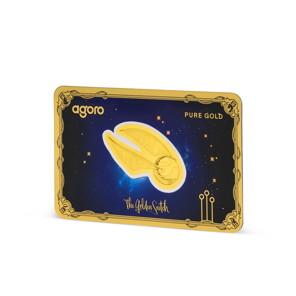 HARRY POTTER™ The Golden Snitch Pure Gold Collectible Agoro