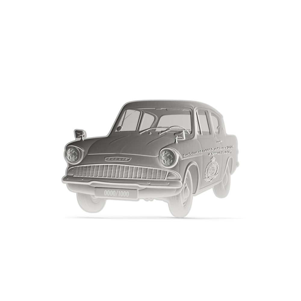 HARRY POTTER™ Ford Anglia Silver Coin