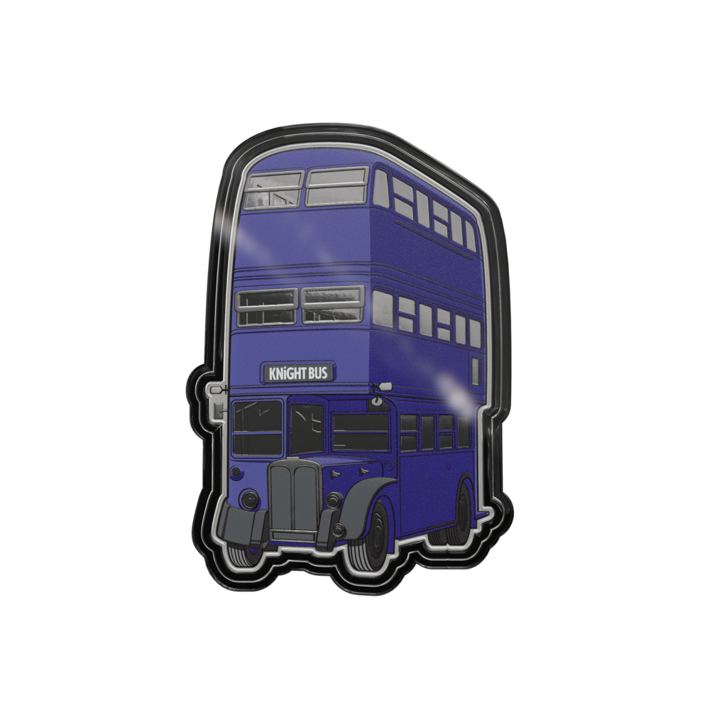 HARRY POTTER™ Knight Bus Silver Coin AGORO
