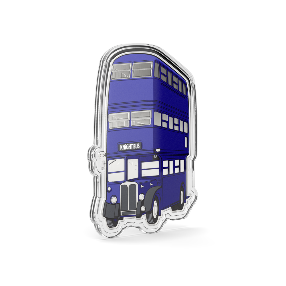 HARRY POTTER™ Knight Bus Silver Coin AGORO