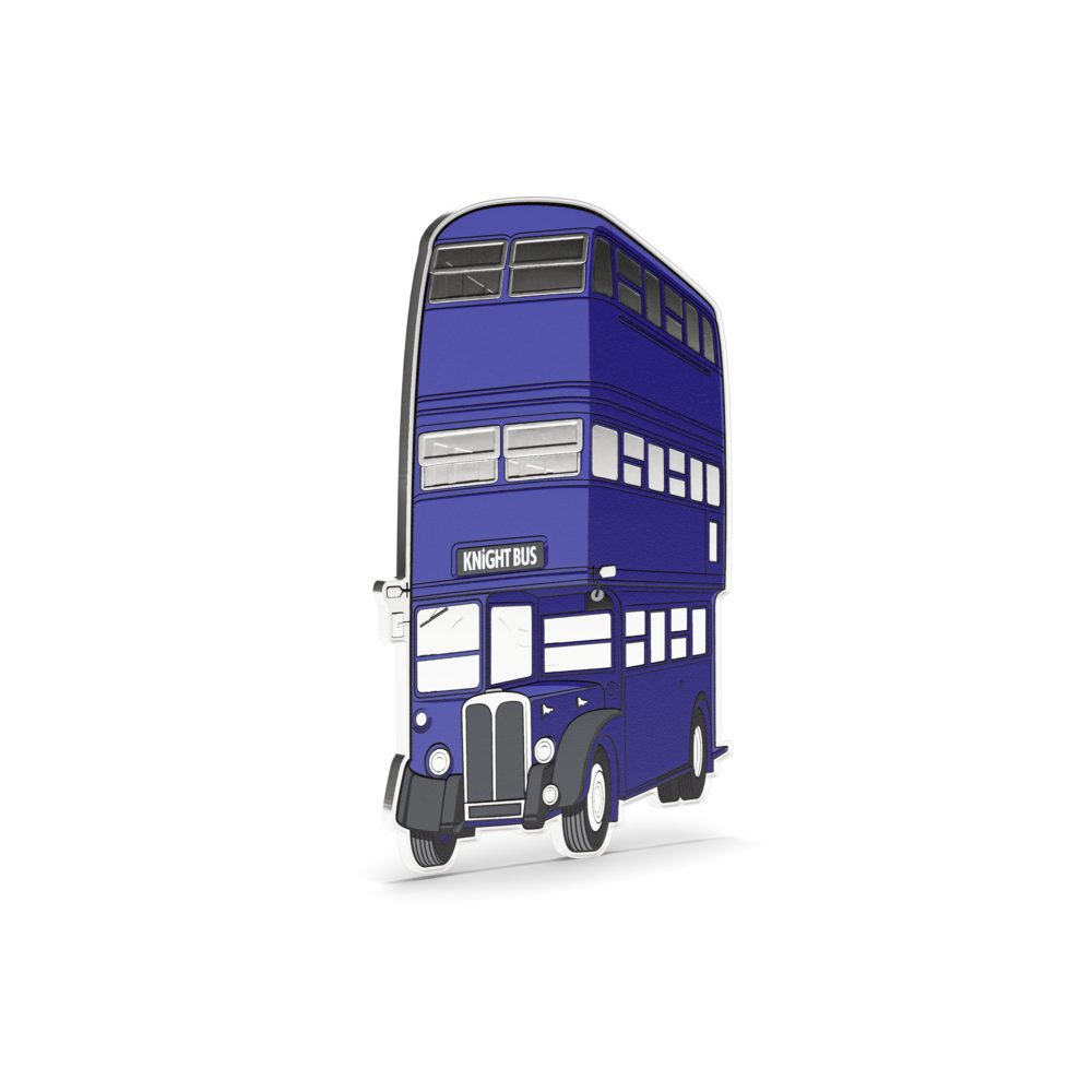 HARRY POTTER™ Knight Bus Silver Coin AGORO