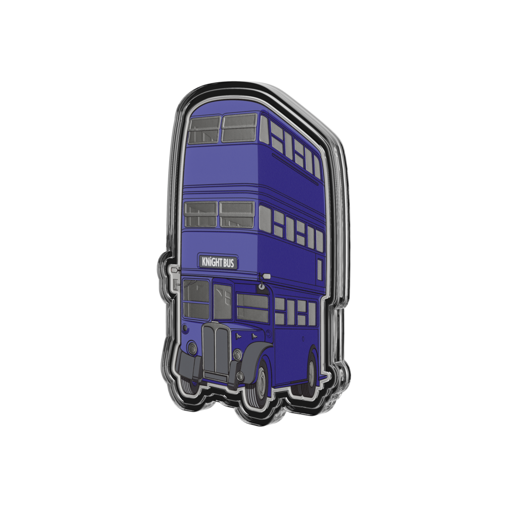 HARRY POTTER™ Knight Bus Silver Coin AGORO