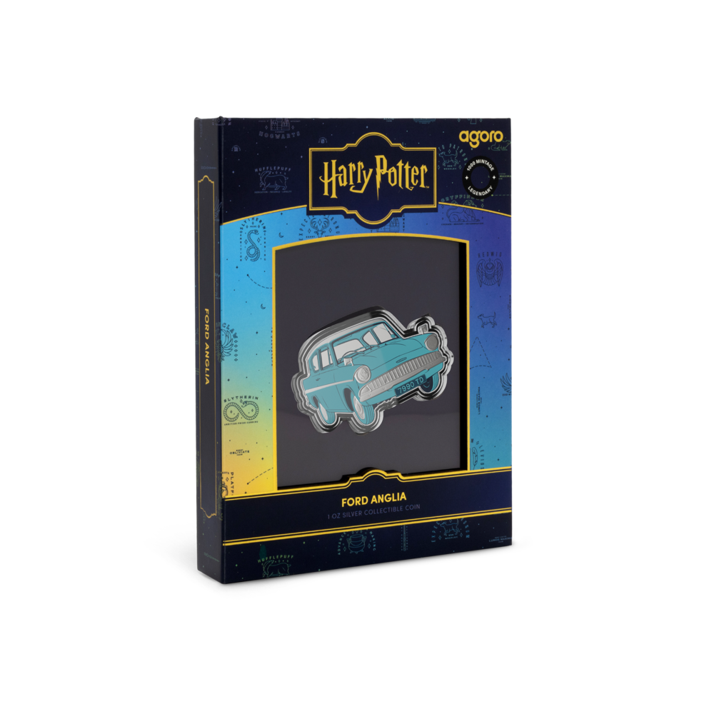HARRY POTTER™ Ford Anglia Silver Coin