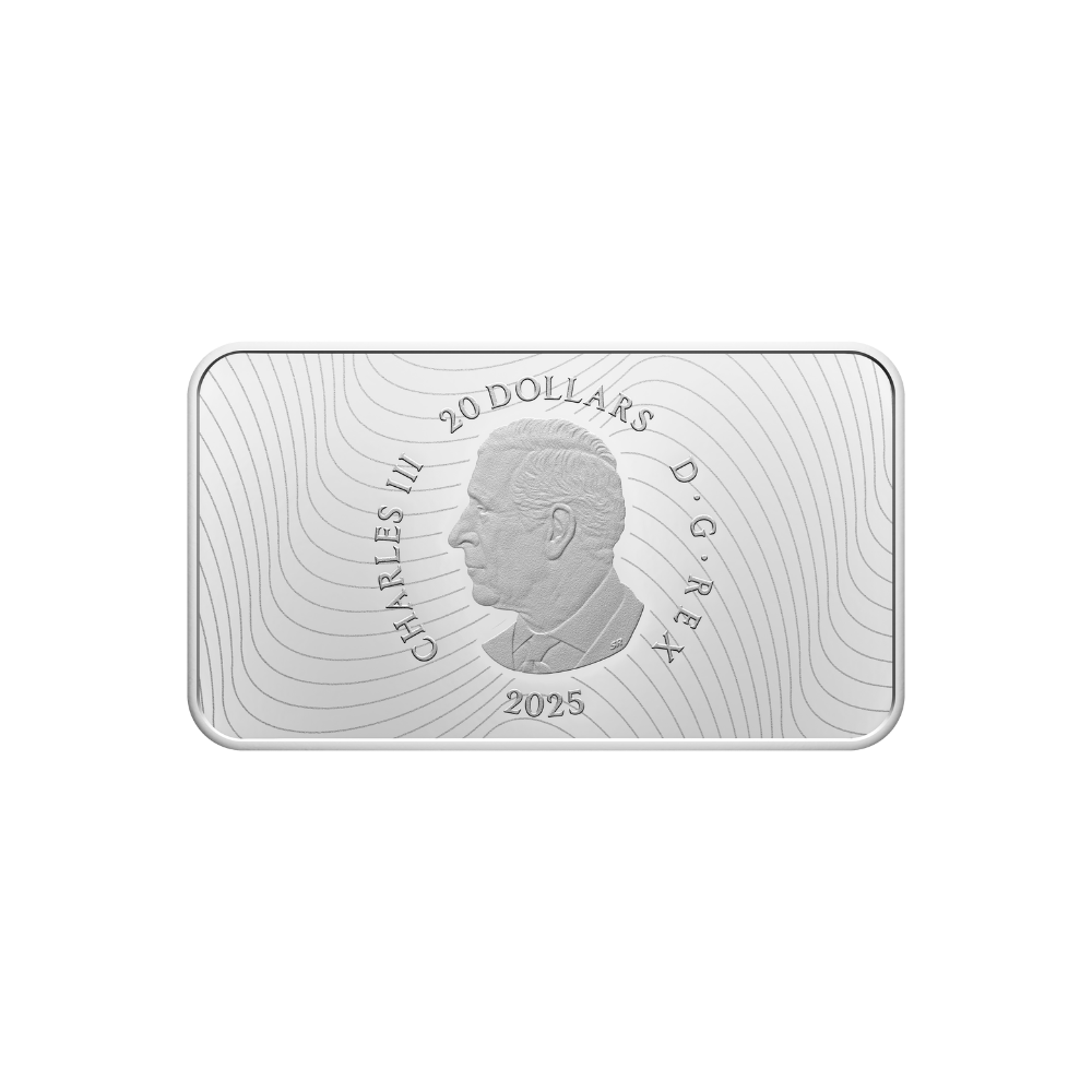 Haunted Canada Lady in White 1 Oz Fine Silver Coin Canada 2025 Royal Canadian Mint