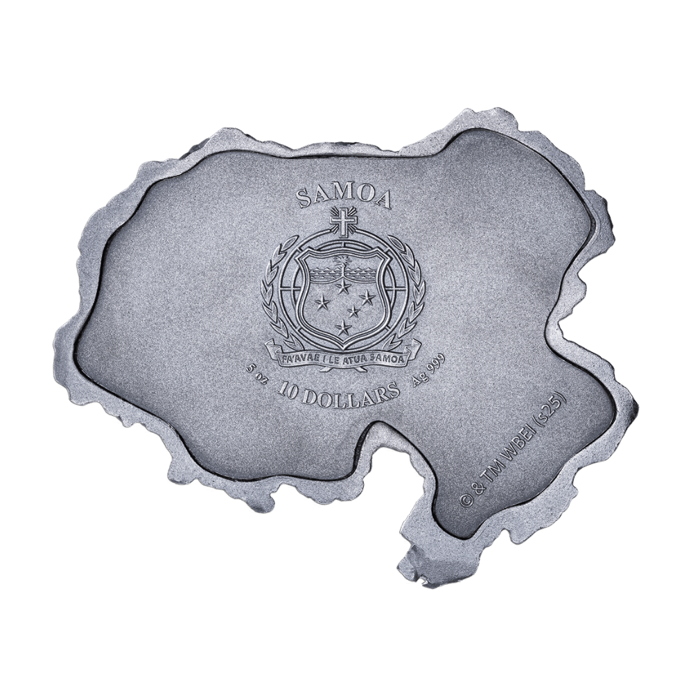 Hogwarts Castle 5 Oz Silver Coin 2025 obverse Parthava Coin