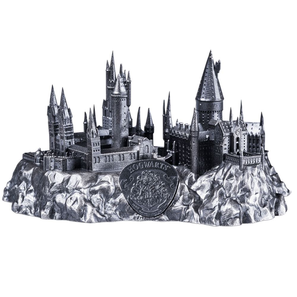 Hogwarts Castle 5 Oz Silver Coin 2025 reverse side Parthava Coin