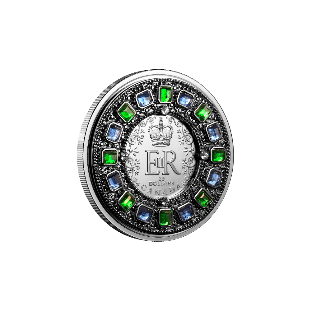 IMPERIAL STATE CROWN Silver Coin $20 Canada 2022