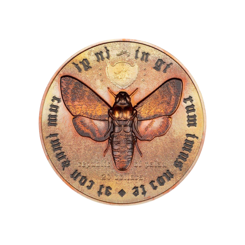 IN GIRUM IMUS NOCTE 3 Oz Silver Coin $20 Palau 2023