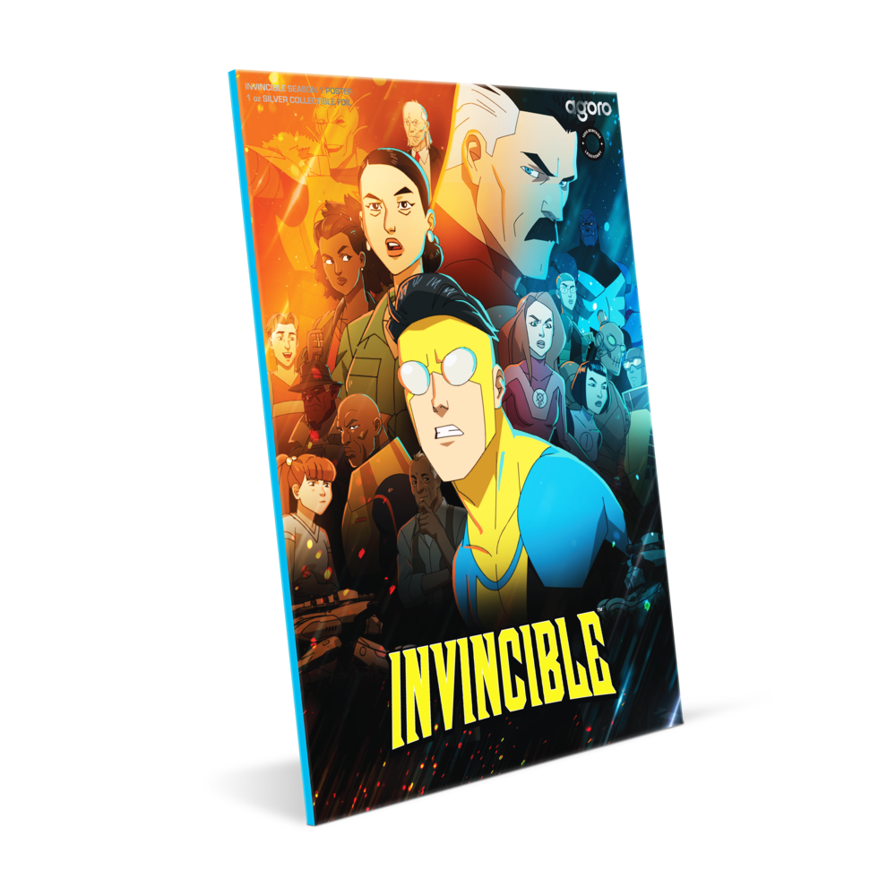 Invincible™ Season 1 Silver Collectible Poster