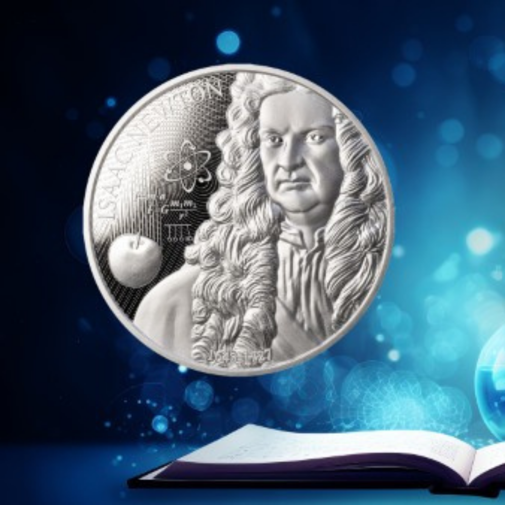 Isaac Newton Science Explained 1 Oz Silver 2026