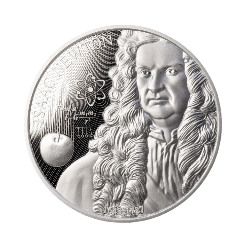 Isaac Newton Science Explained 1 Oz Silver 2026