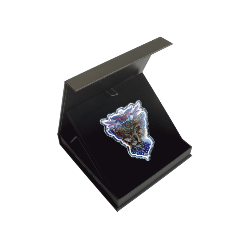 JAGUAR Shadow Hunters 3 Oz Silver Coin $8 Solomon Islands 2022