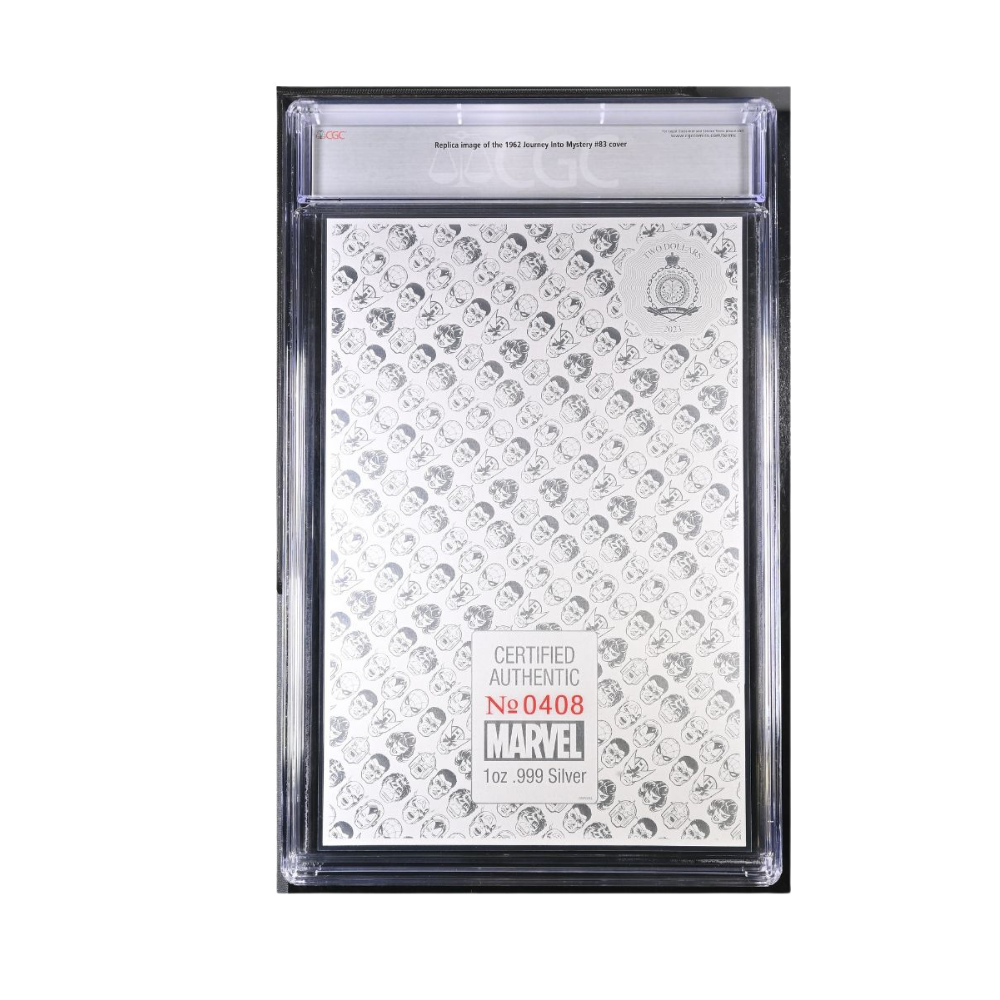 JOURNEY INTO MYSTERY #83 Marvel Comics 1 Oz Silver Foil Niue 2023