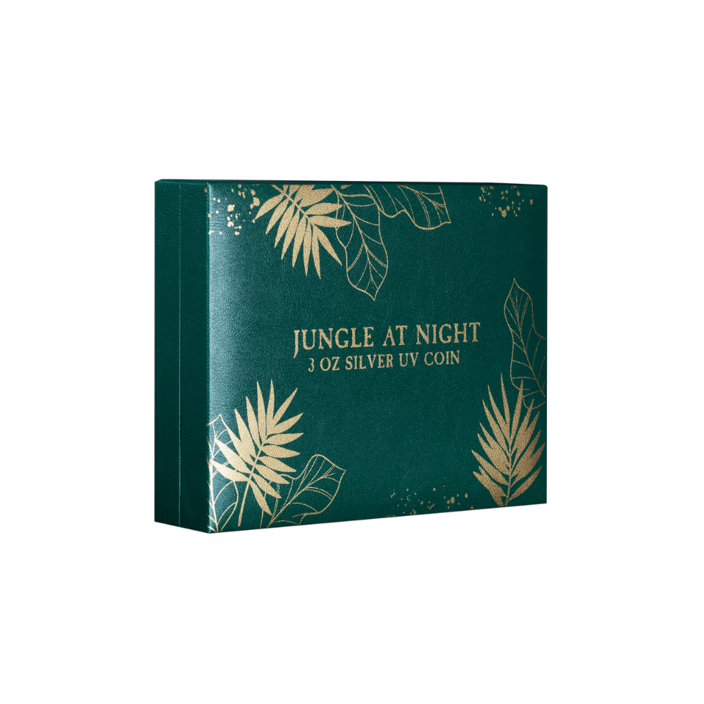 Jungle at Night 3 Oz Silver Coin 2025