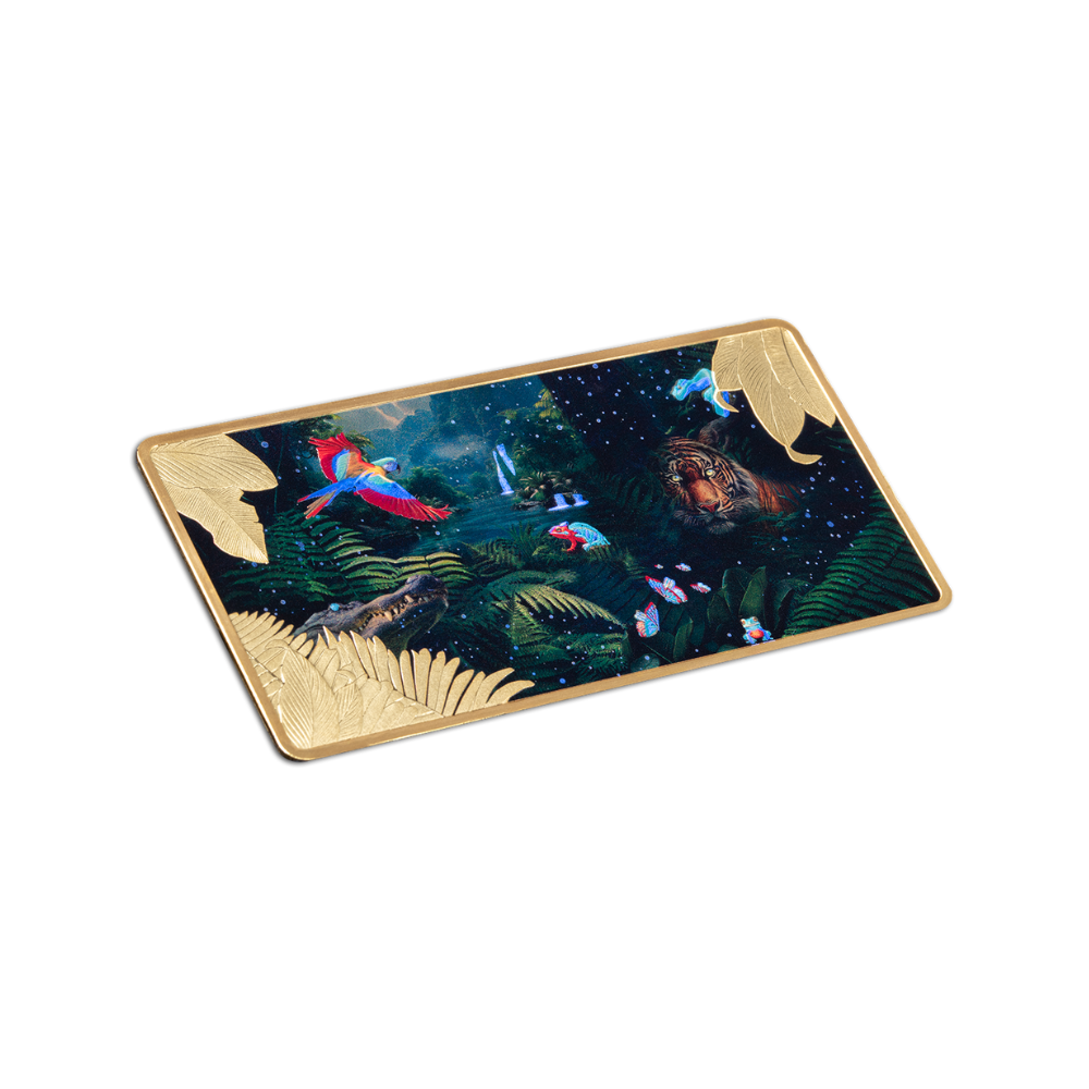 Jungle at Night 3 Oz Silver Coin 2025