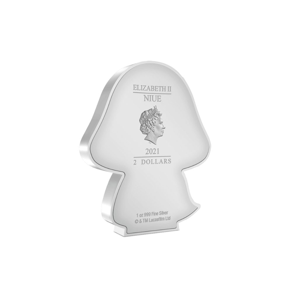KYLO REN™ Chibi 1 Oz Silver Coin $2 Niue 2021