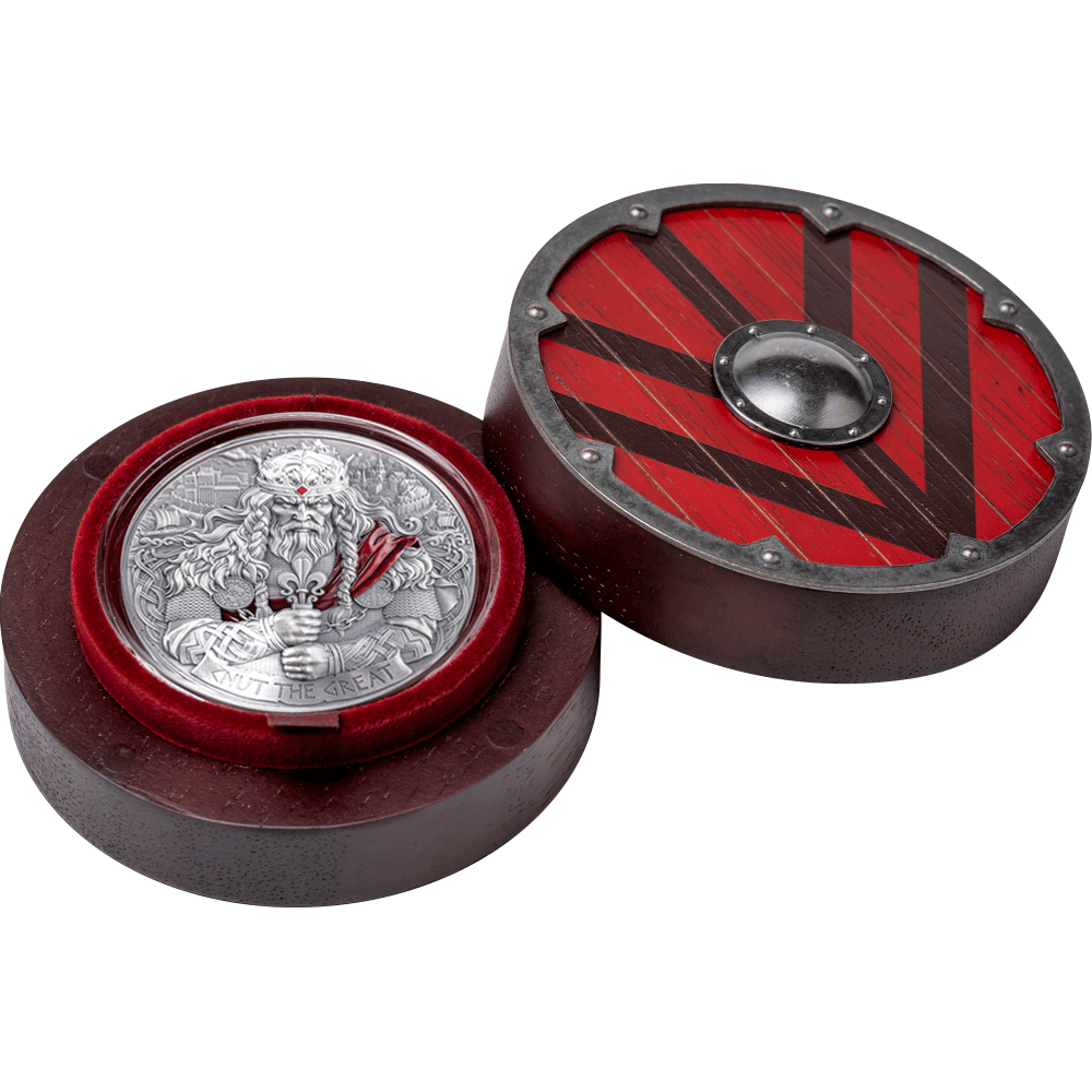 King Cnut The Great The Way To Valhalla 2 Oz Silver Coin 2025