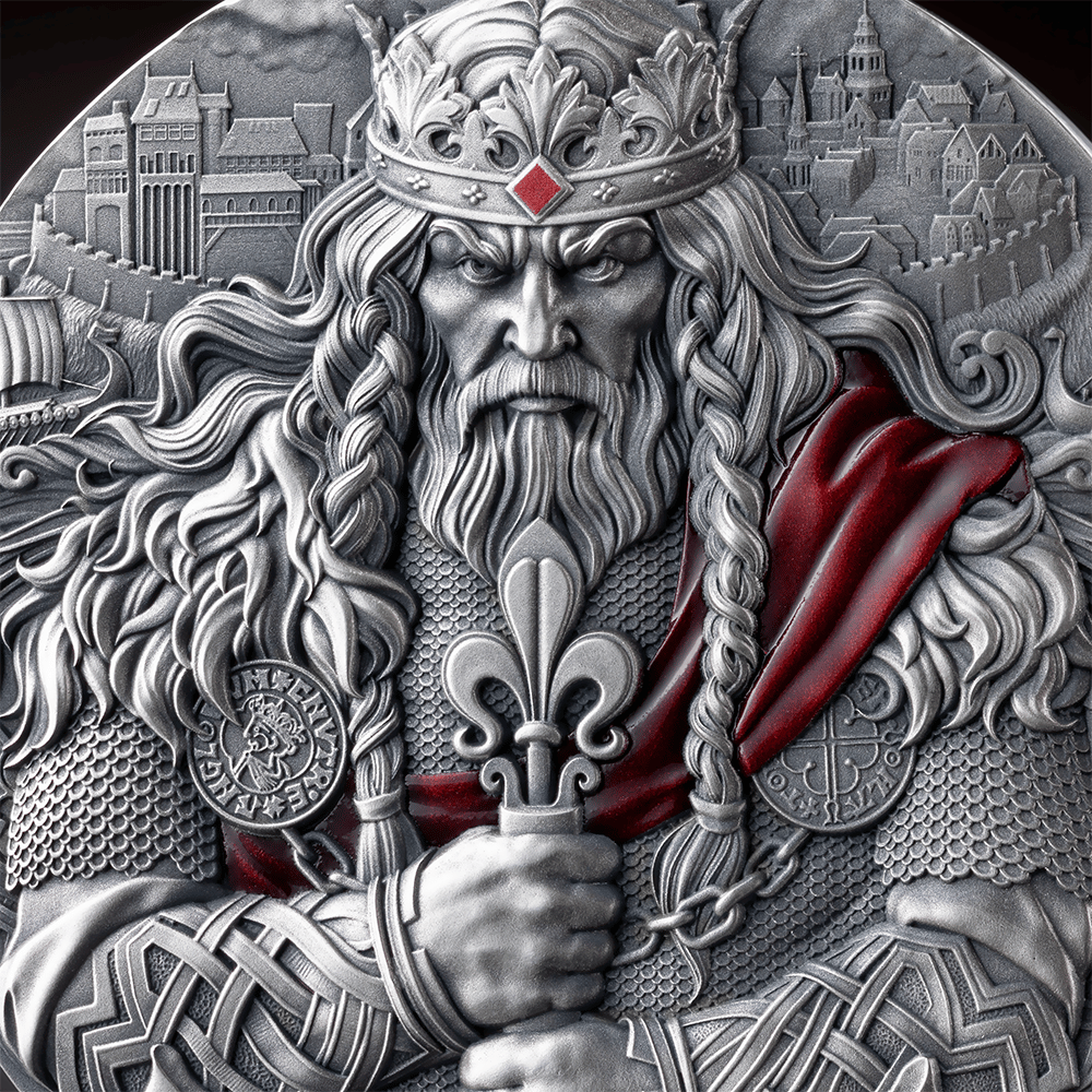 King Cnut The Great The Way To Valhalla 2 Oz Silver Coin 2025