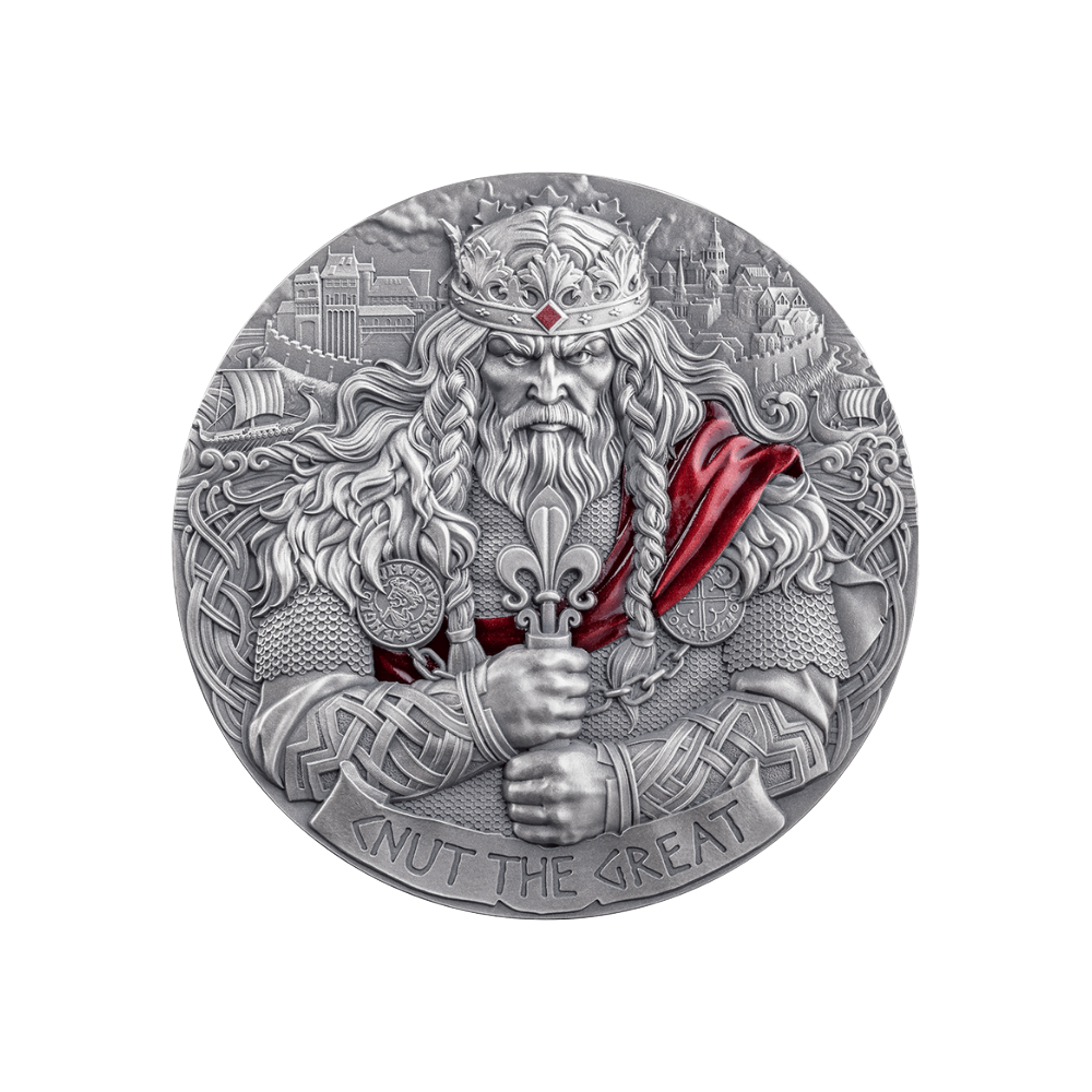 King Cnut The Great The Way To Valhalla 2 Oz Silver Coin 2025
