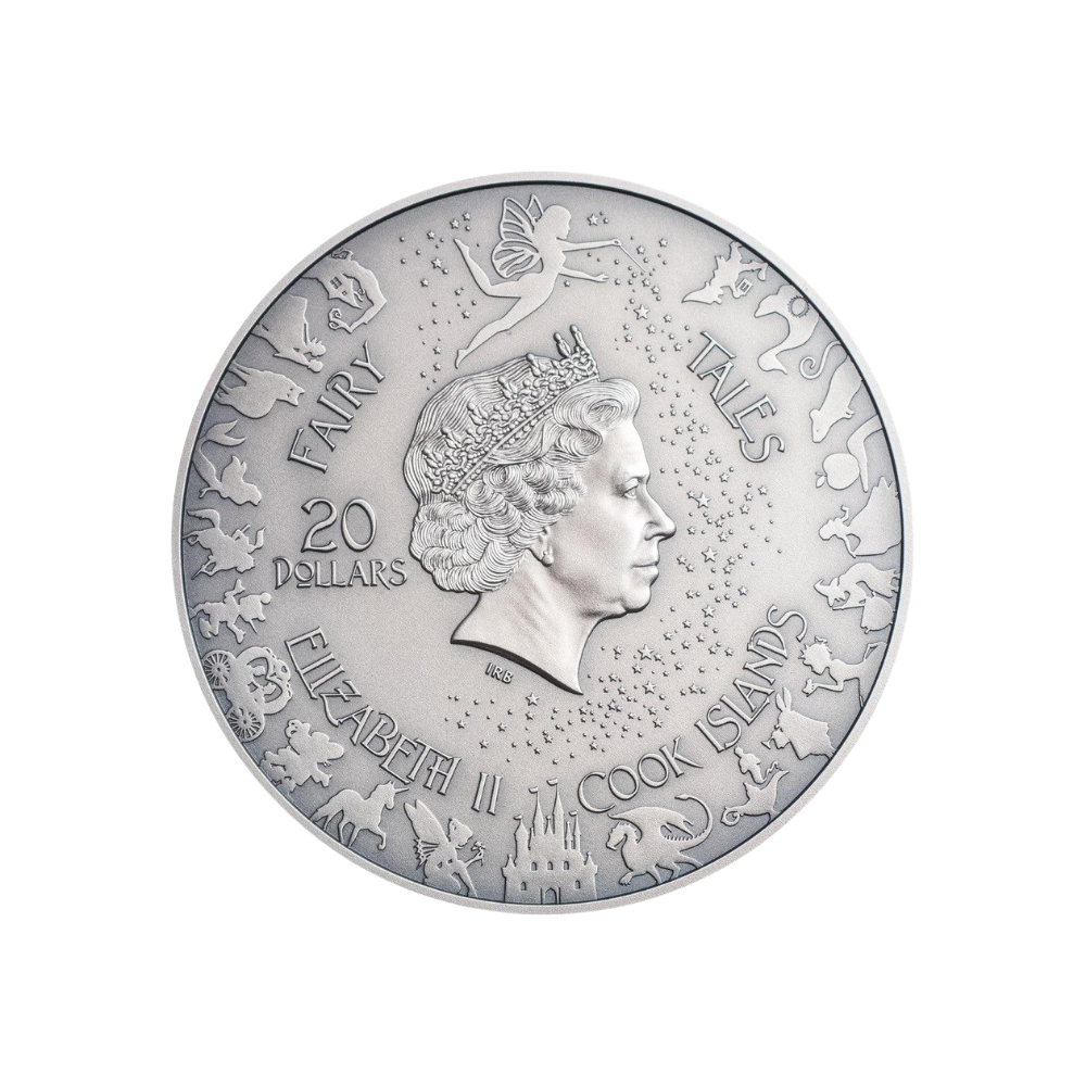 LITTLE RED RIDING HOOD Fairy Tales Fables 3 Oz Silver Coin $20 Cook Islands 2019