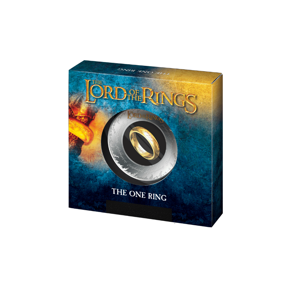 LORD OF THE RINGS 2 Oz Silver Coin $5 Samoa 2024
