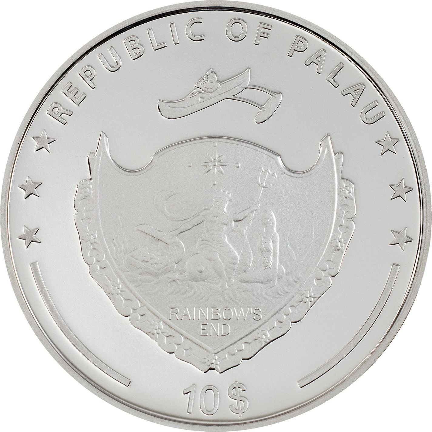 LOTUS Flowers 2 Oz Silver Coin $10 Palau 2022