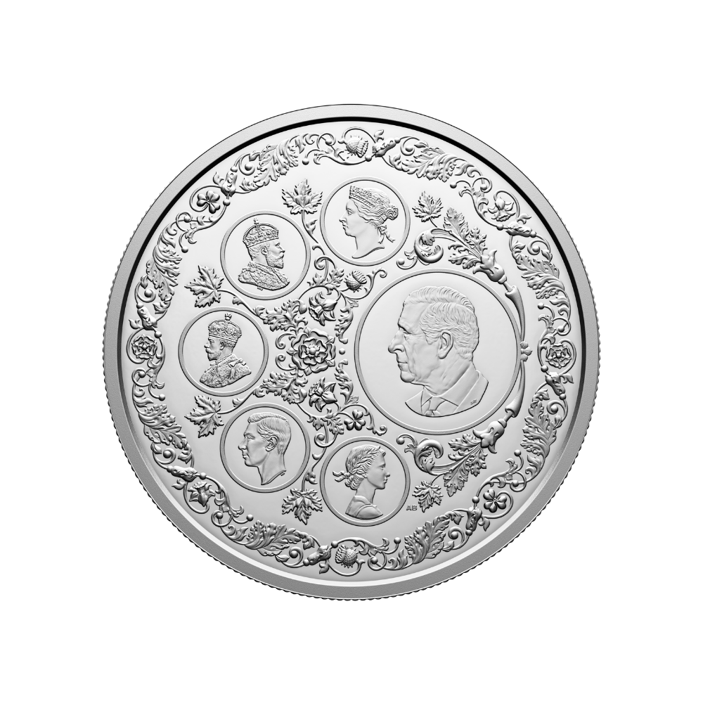 Legacy of the Crown 5 Oz Fine Silver Coin Canada 2025