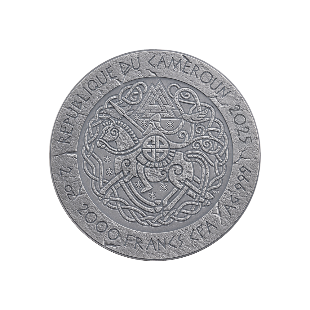 Leif Eriksson Way to Valhalla 2 Oz Silver 2025