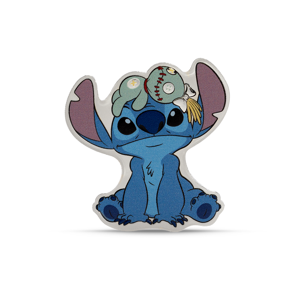 Disney Stitch Ohana Silver Coin AGORO