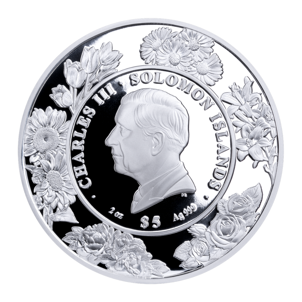 Lily 2 Oz Silver Coin 2027 MDM