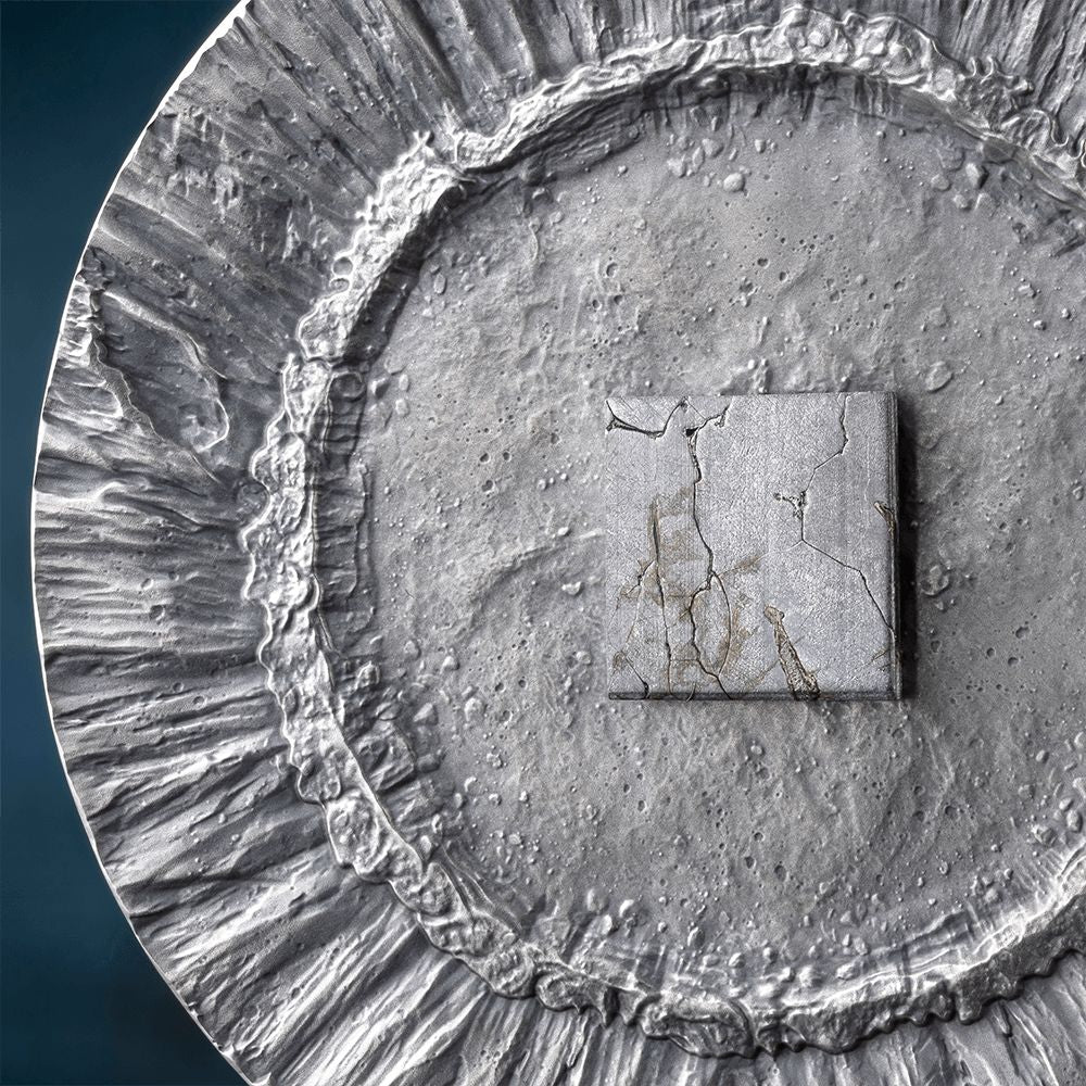 Nantan Meteorite Geography Silver Coin 2025 reverse1 Mint XXI parthava coin