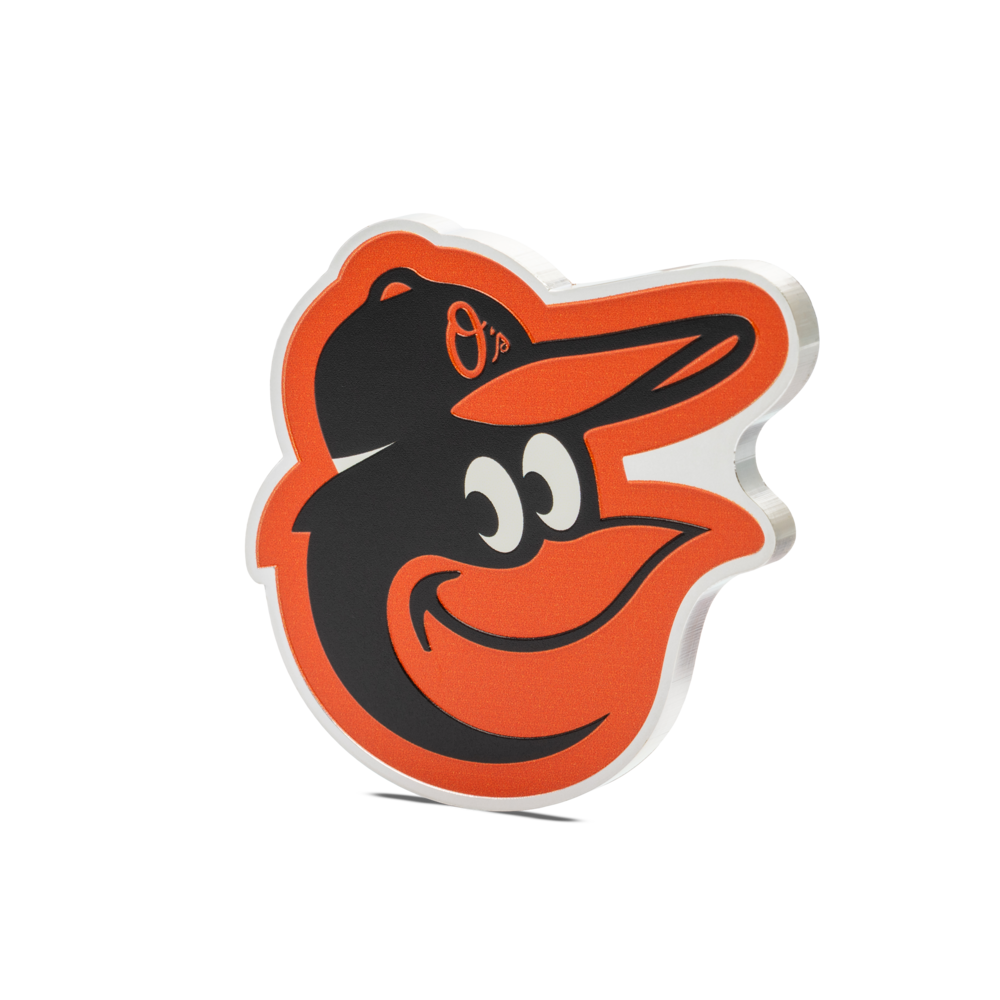 BALTIMORE ORIOLES Major League Baseball® 3 Oz Silver Coin