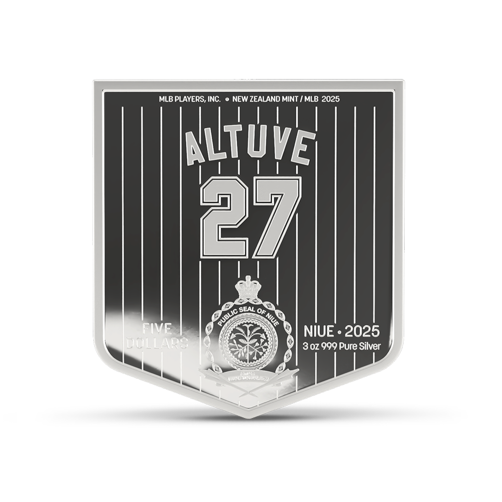 MLB Players® Jose Altuve Silver Collectible