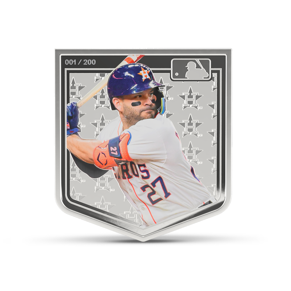 MLB Players® Jose Altuve Silver Collectible