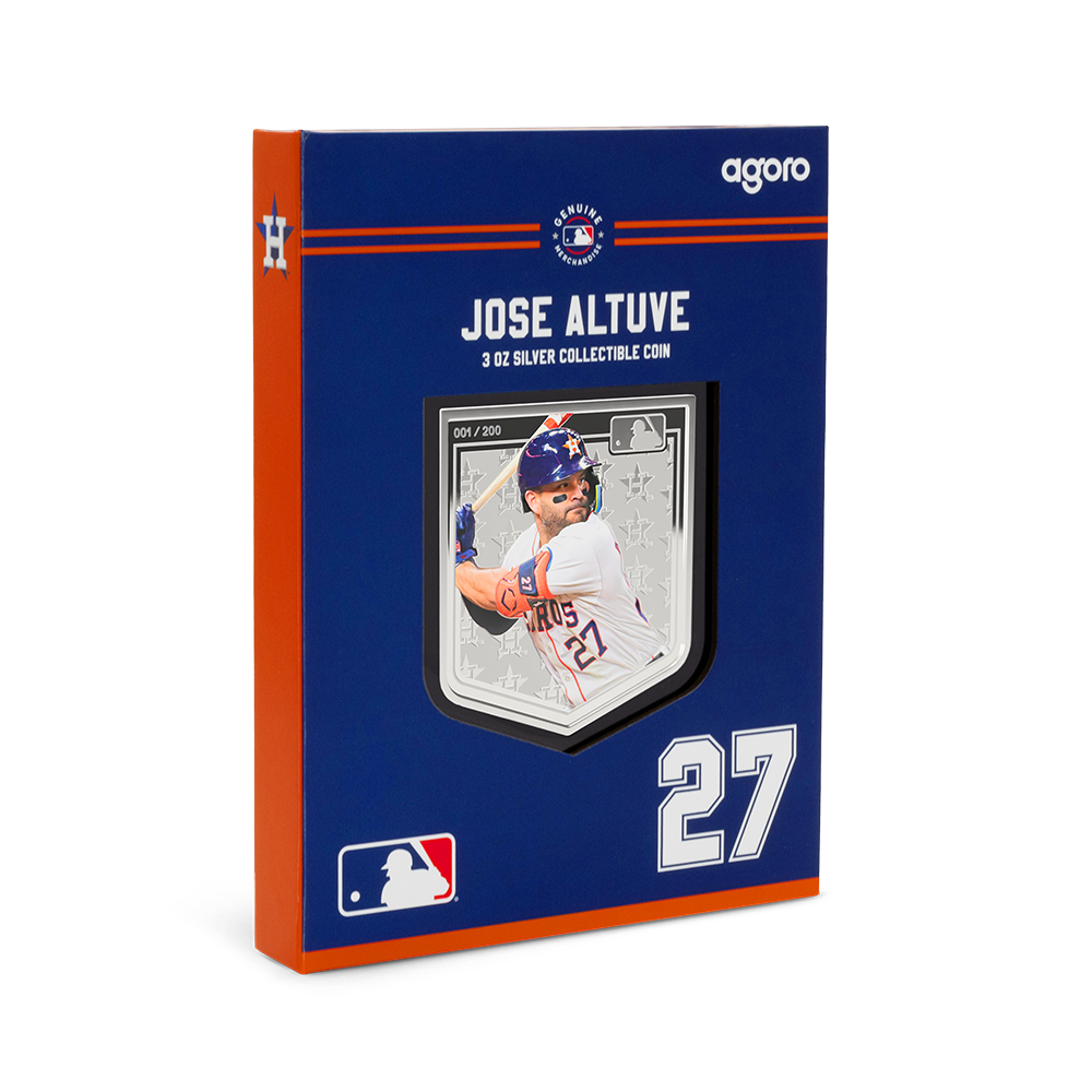 MLB Players® Jose Altuve Silver Collectible