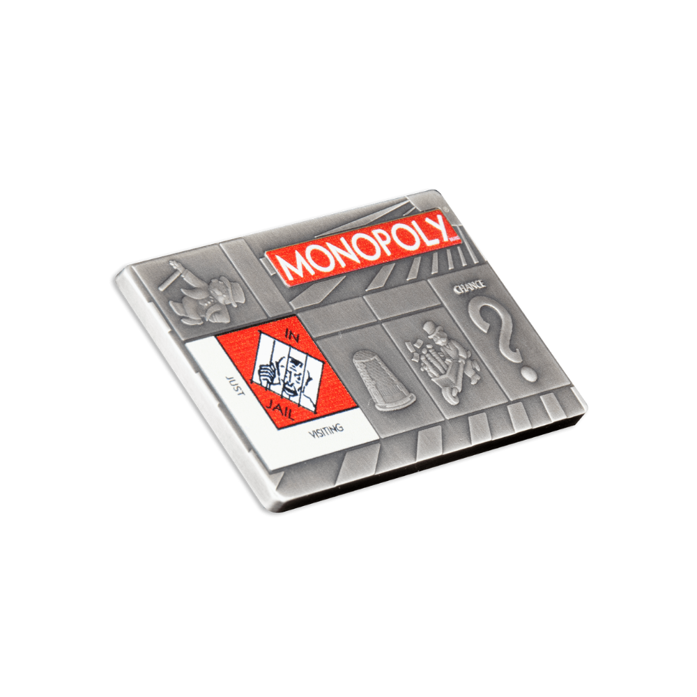 MONOPOLY Set 4 x 1 Oz Silver Coins $5 Samoa 2023