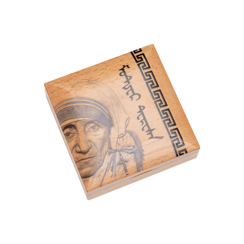 MOTHER TERESA 1 Oz Silver Coin 1000 Togrog Mongolia 2022