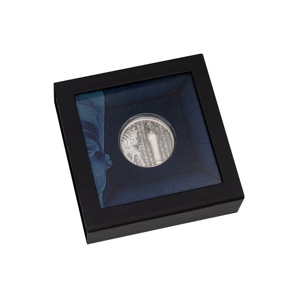 MUMMY X Ray 1 Oz Silver Coin $5 Cook Islands 2022