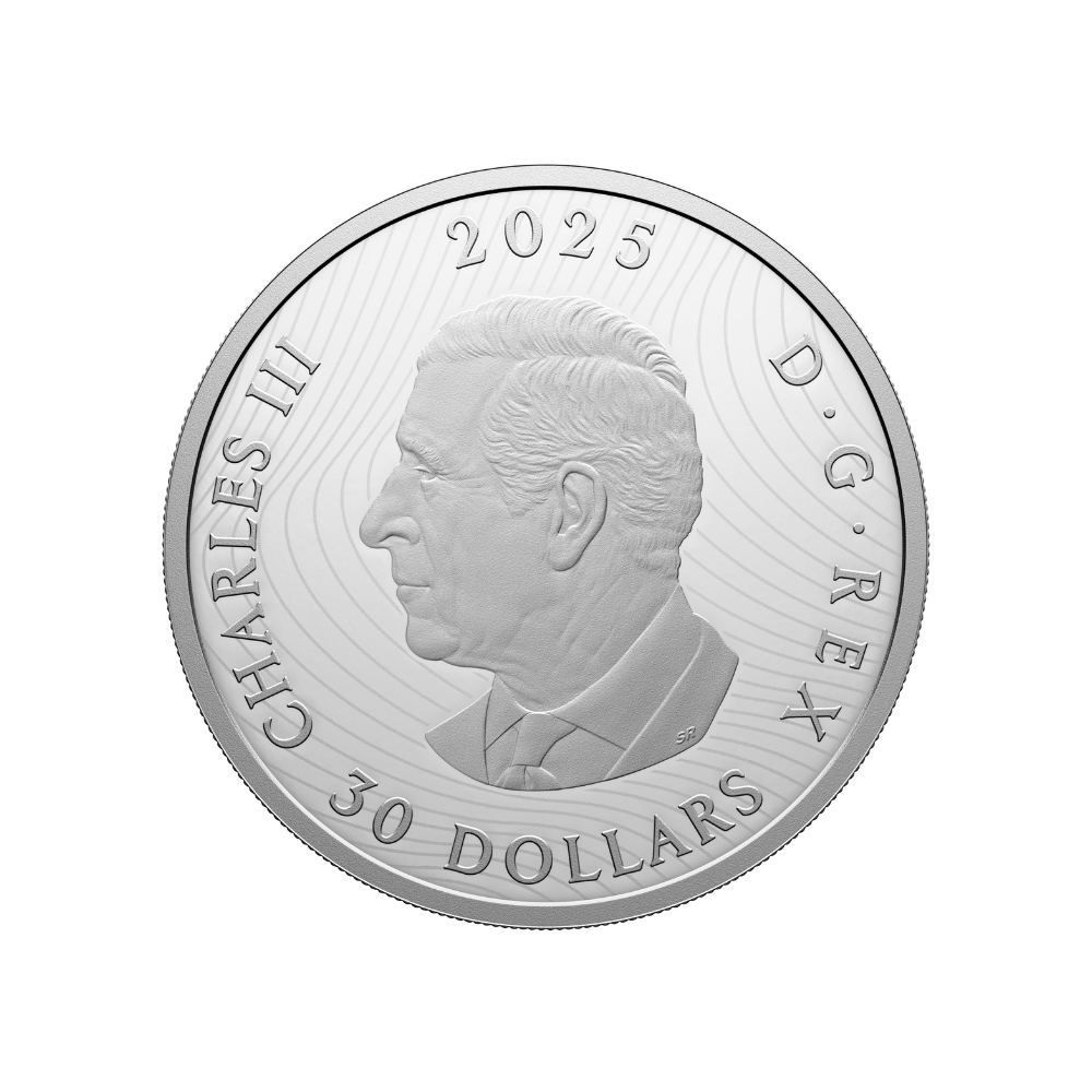 Magic of the Northern Lights 2 Oz Fine Silver Coin Canada 2025