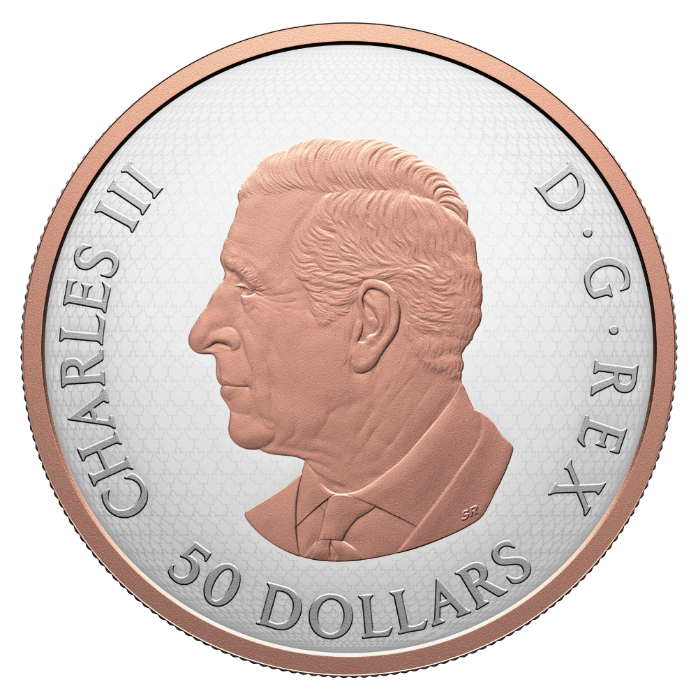 Maple Leaves in Motion 5 Oz Fine Silver Coin 2026 Royal Canadian Mint