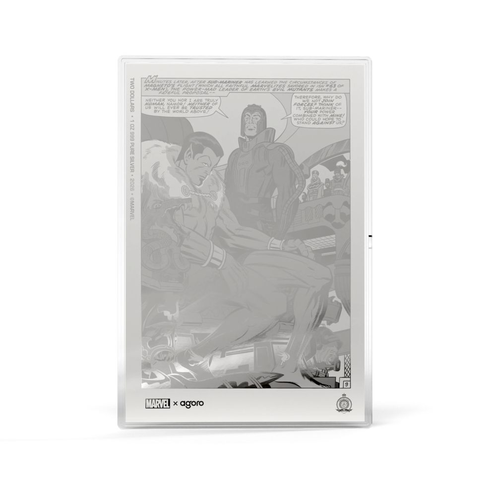 COMIX™ Marvel Fantastic Four #102 Pure Silver Foil AGORO