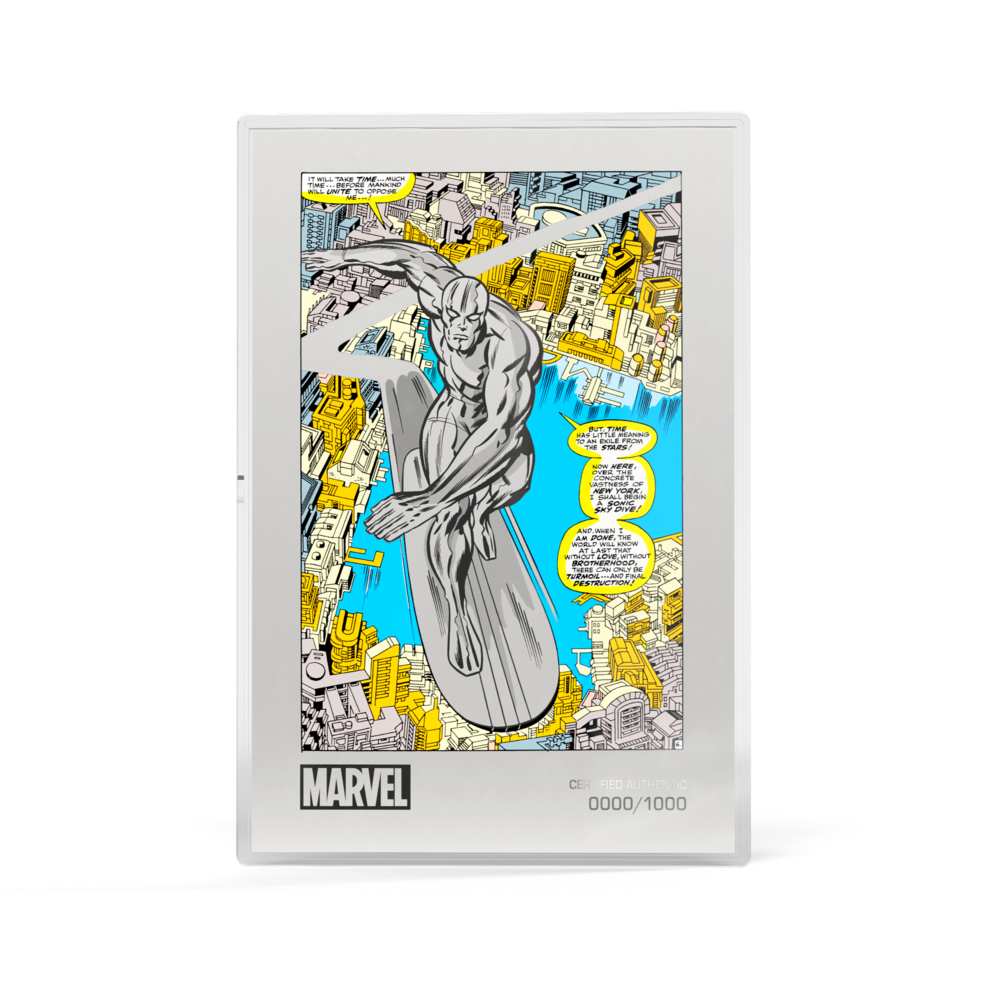 COMIX™ Marvel Fantastic Four #72 Pure Silver Foil AGORO