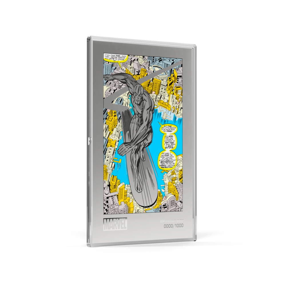 COMIX™ Marvel Fantastic Four #72 Pure Silver Foil AGORO