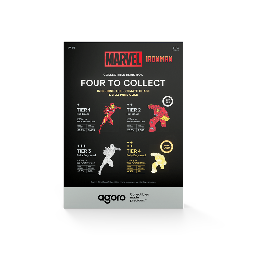 Marvel Iron Man Blind Box Agoro