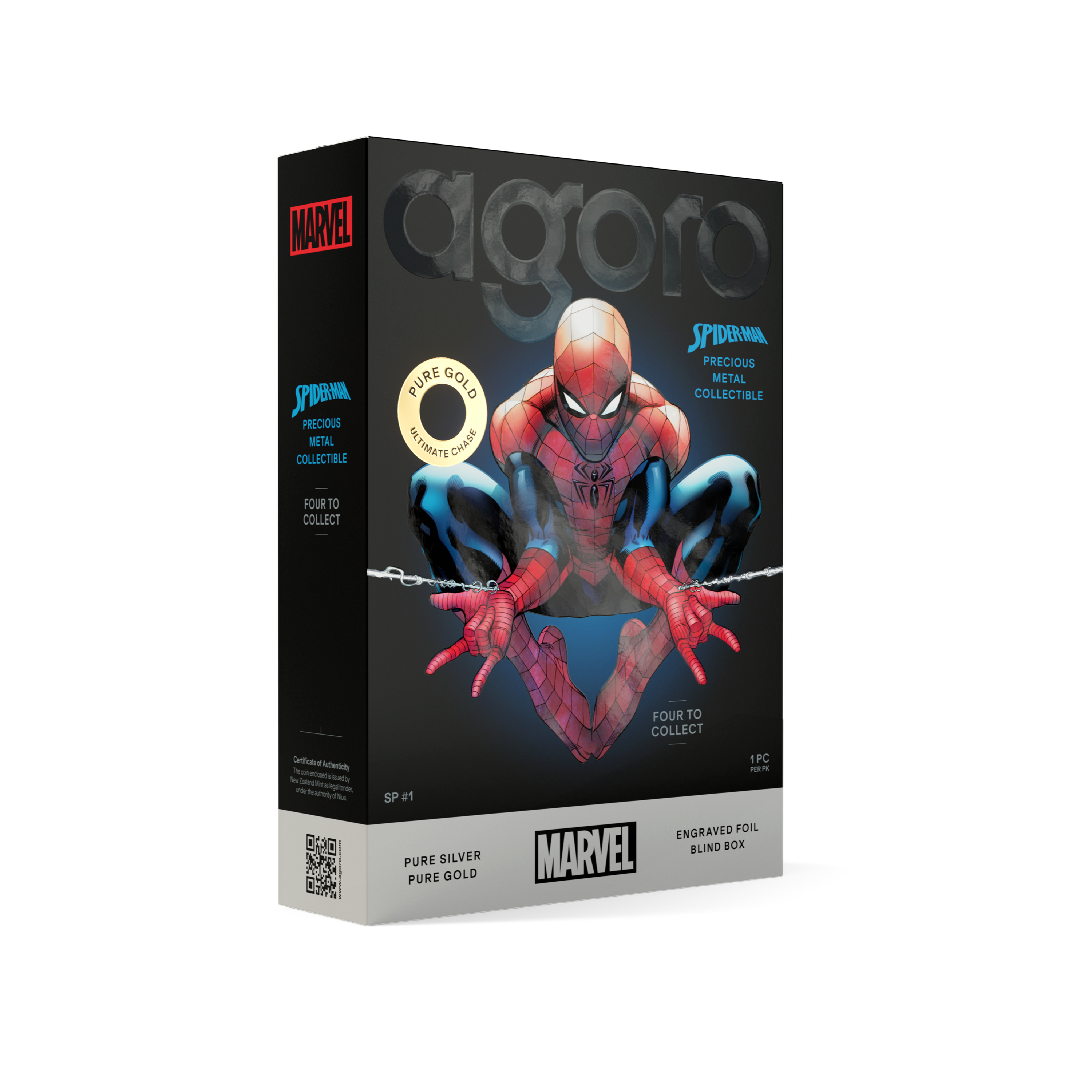 Marvel Spider-Man Foil Blind Box AGORO