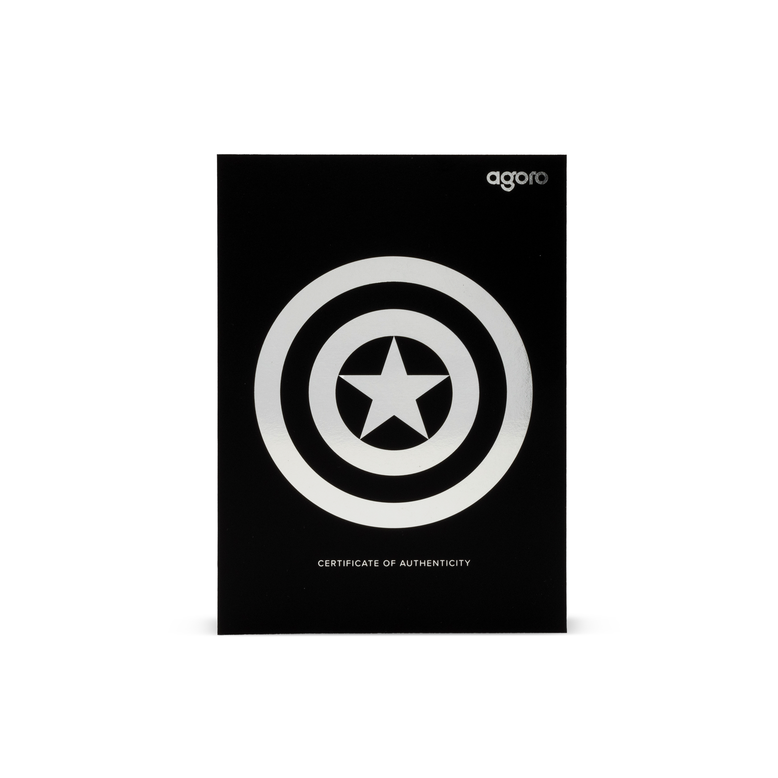 Marvel Captain America's Shield 1 kg Silver Collectible AGORO