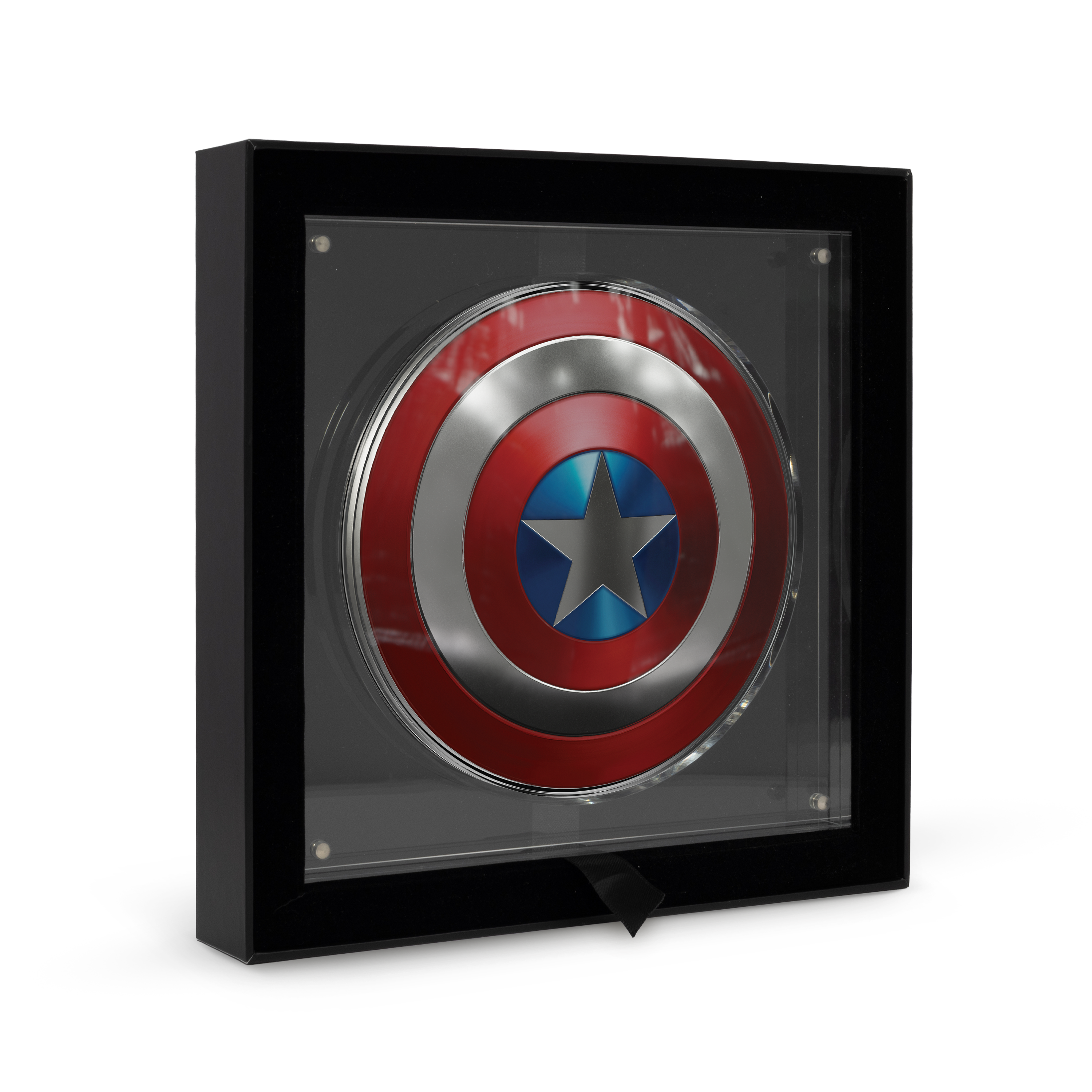 Marvel Captain America's Shield 1 kg Silver Collectible AGORO