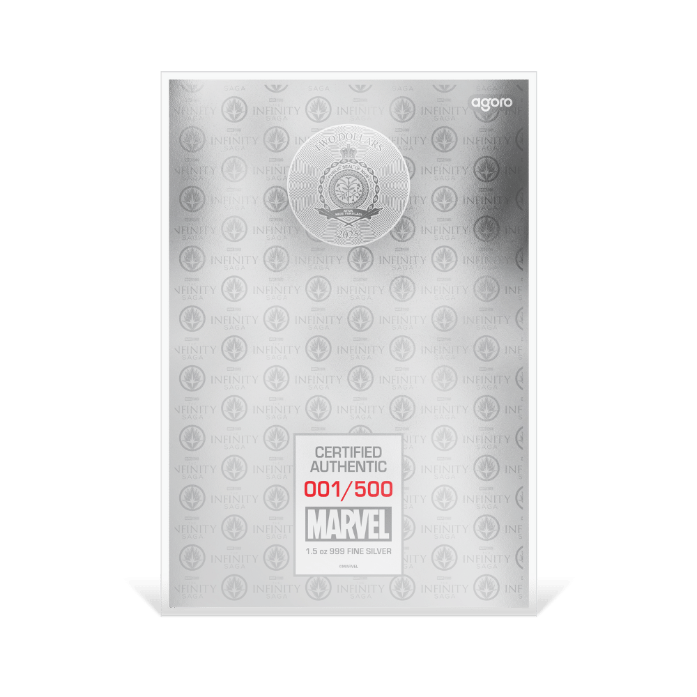 Marvel The Infinity Saga Phase Two Avengers: Age of Ultron Foil Collectible Foil obverse main image Agoro by New Zealand Mint