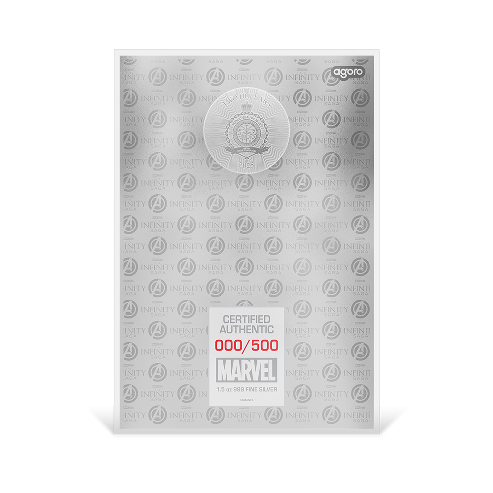 Marvel The Infinity Saga Phase Three Avengers: Infinity War Silver Collectible Foil